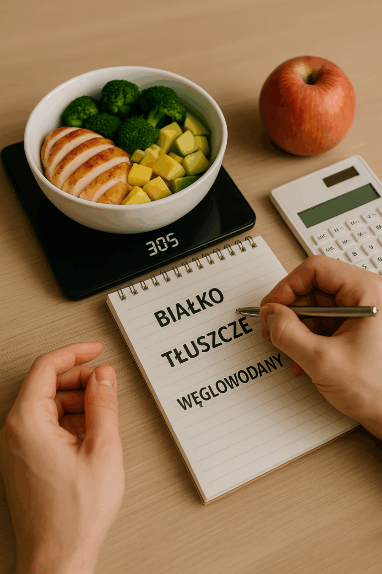 Obliczanie makroskładników na redukcję wagi