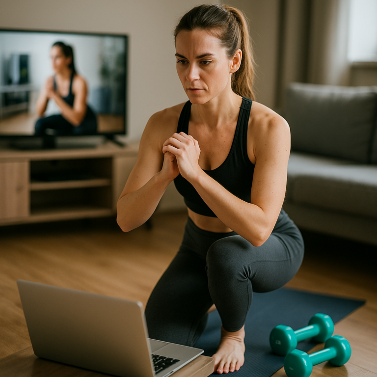 Trening online na żywo: zalety i wyzwania