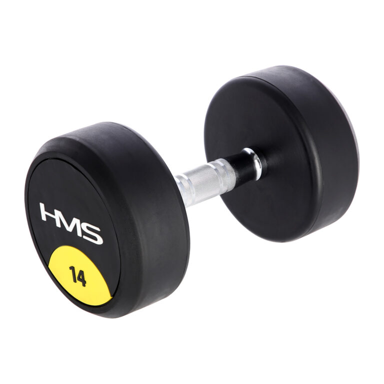 Hantla gumowana HG PRO 14 KG idealna do treningu