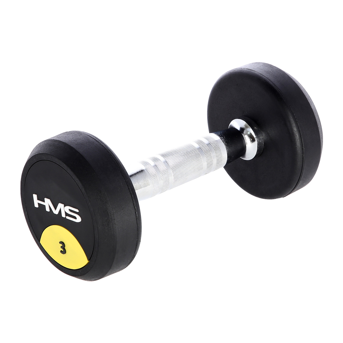 Hantla gumowana HMS HG PRO 3 kg do treningu w domu