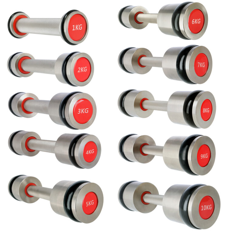 Hantle chromowane HH09 2 x 9 KG dla efektywnego treningu