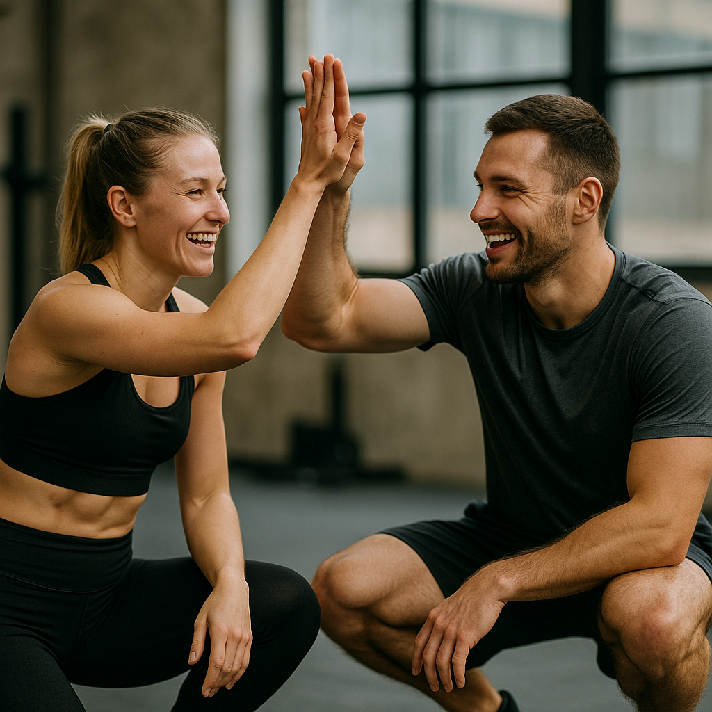 Trening z partnerem - motywacja i wspólne cele
