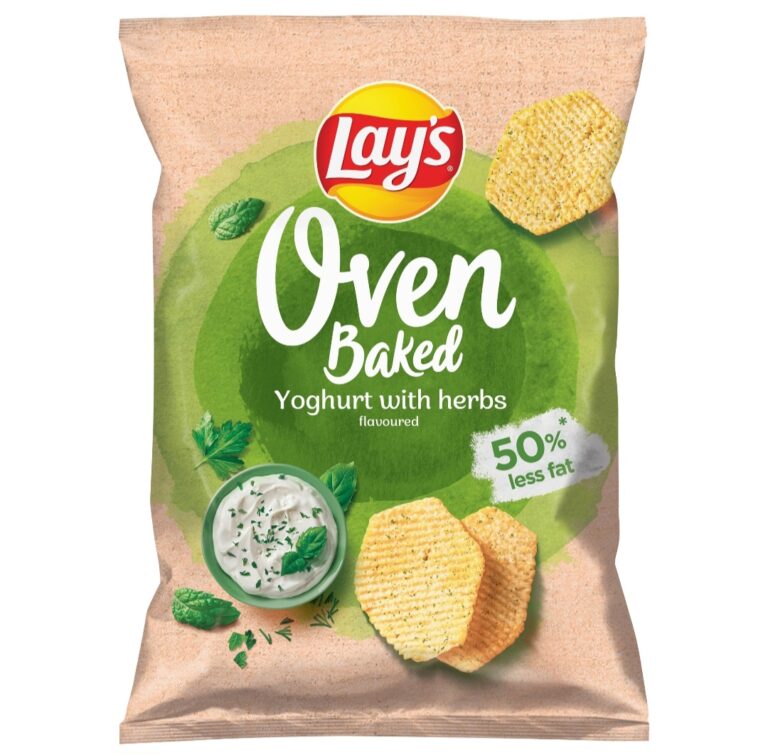 Chipsy oven baked zdrowa przekąska dla diety