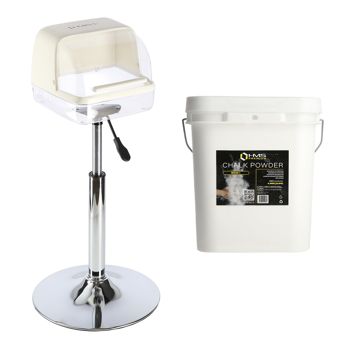 Zestaw STR24 CHALK STAND i MGN01 GYM CHALK dla sportowców