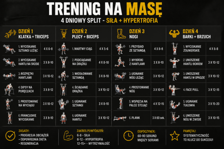 Trening na masę: dietetyka i siła w sporcie