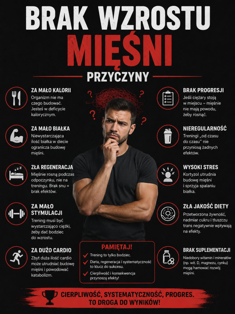 Brak wzrostu mięśni przyczyn i sposoby na rozwiązanie