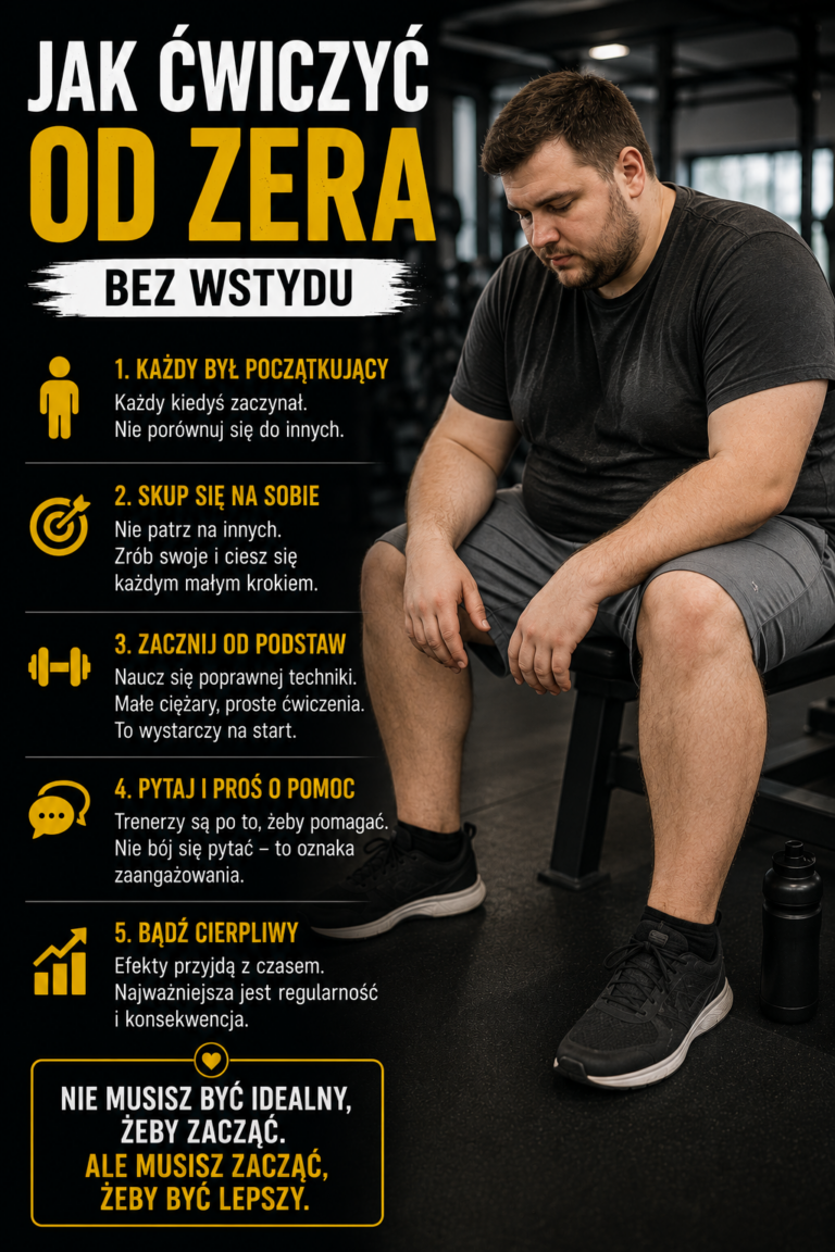 Jak ćwiczyć od zera bez wstydu i z sukcesem