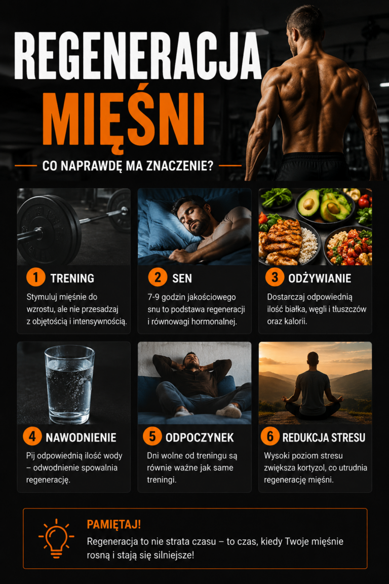 Regeneracja mięśni klucz do lepszych wyników sportowych