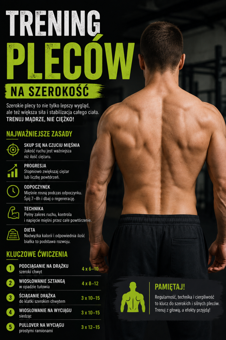 Trening na plecy szerokość skuteczne ćwiczenia i porady