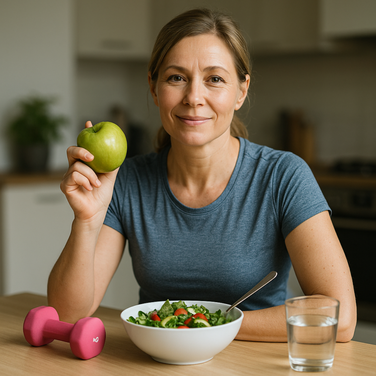 Odchudzanie po 40: dieta, aktywność, wsparcie