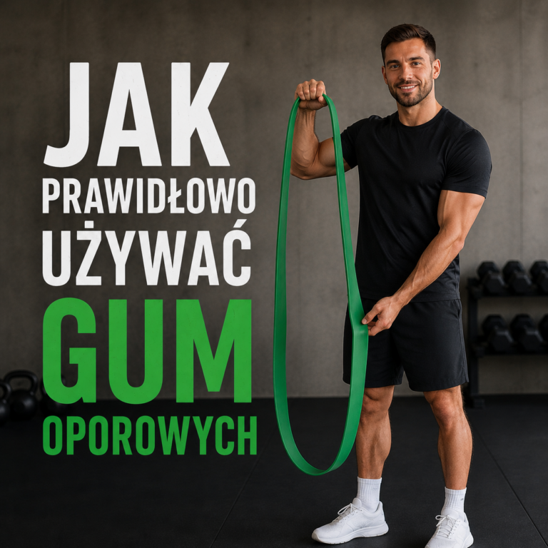 Jak prawidłowo używać gum oporowych w treningu