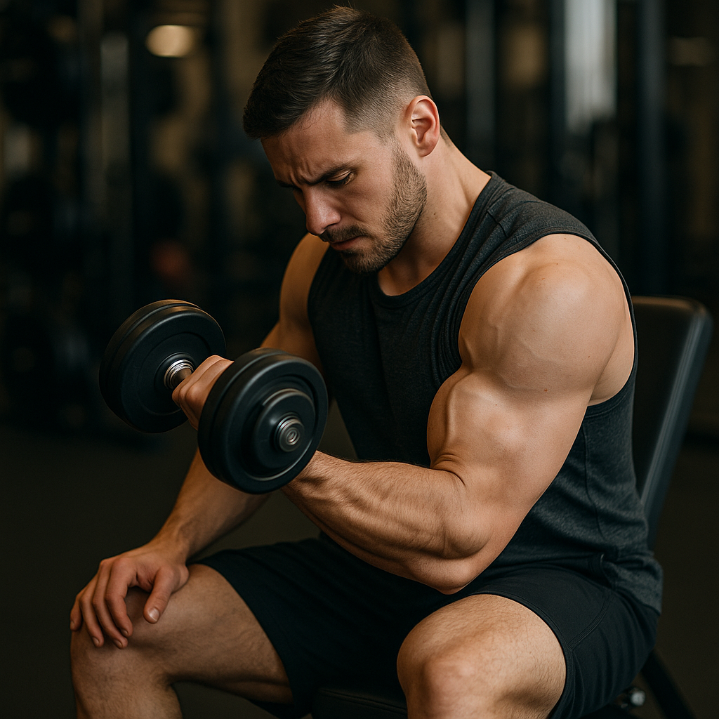 Efektywne ćwiczenia na biceps w treningu siłowym