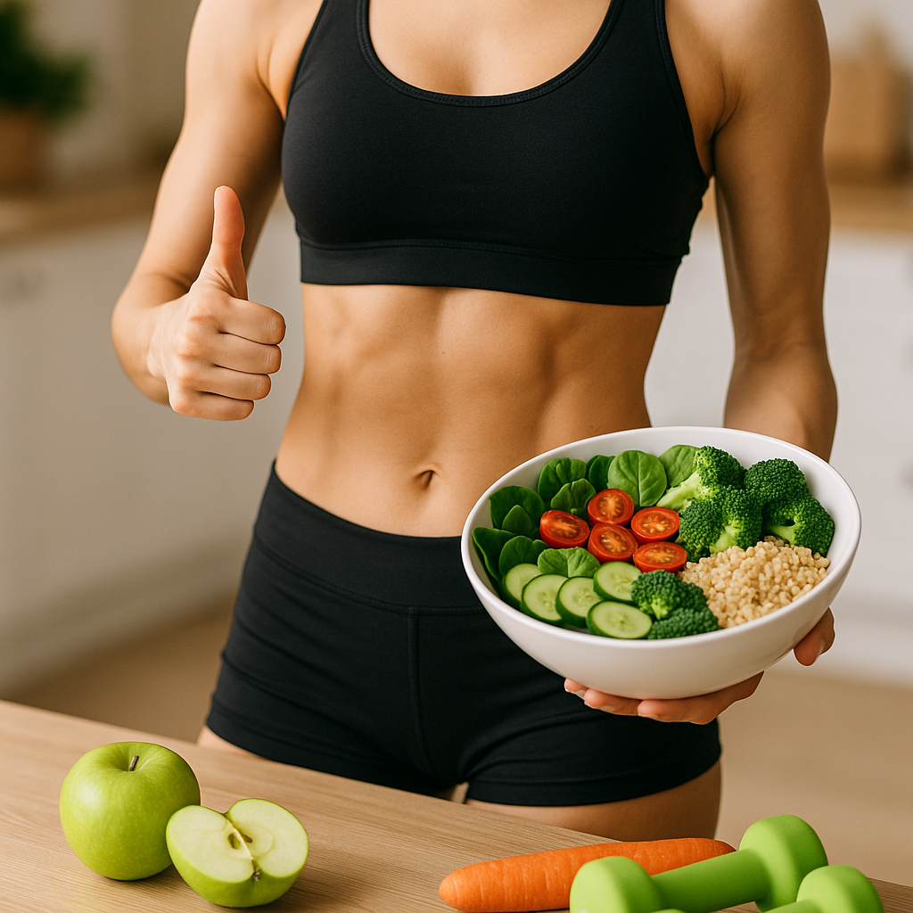 Jak uzyskać płaski brzuch przez dietę i ćwiczenia